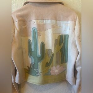 Women's W.A.Y Faux Suede Moto Jacket